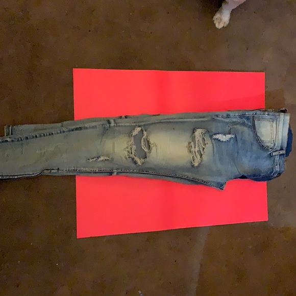 Blue ripped jeans Fashion Nova Men - Picture 1 of 4